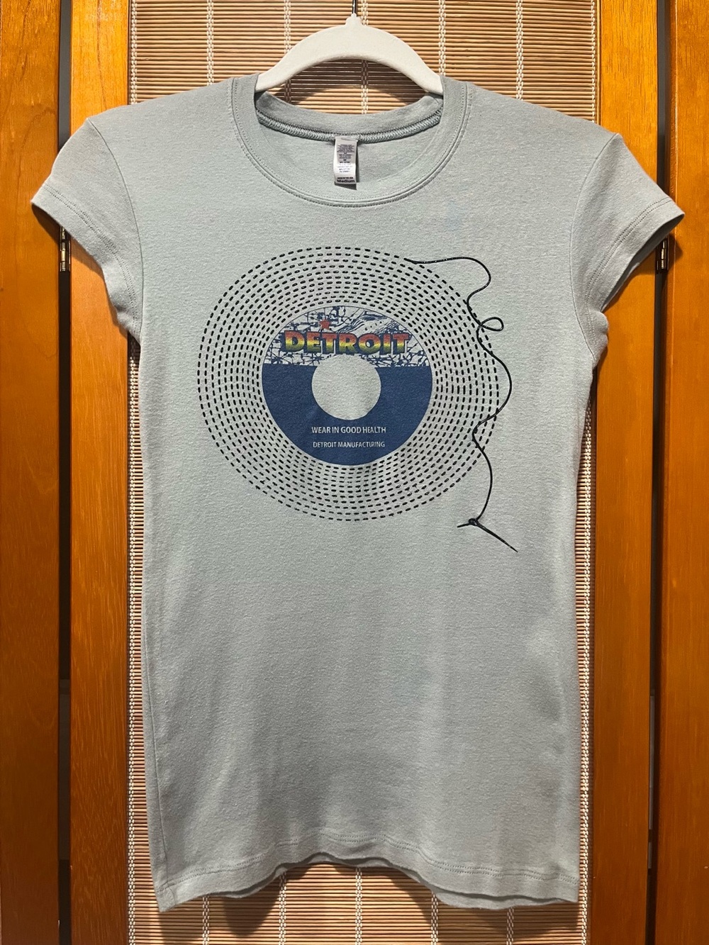Detroit Manufacturing gray tee, size XS